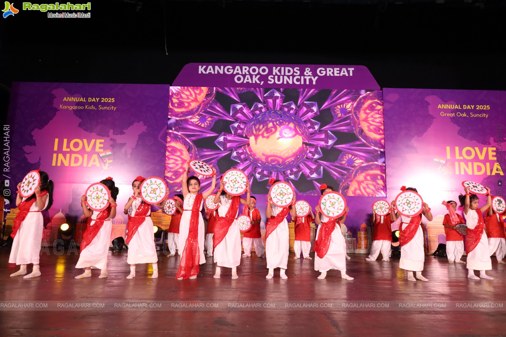 Kangaroo Kids-Suncity and Great Oak Annual Day 2025 @Taramathi Baradari