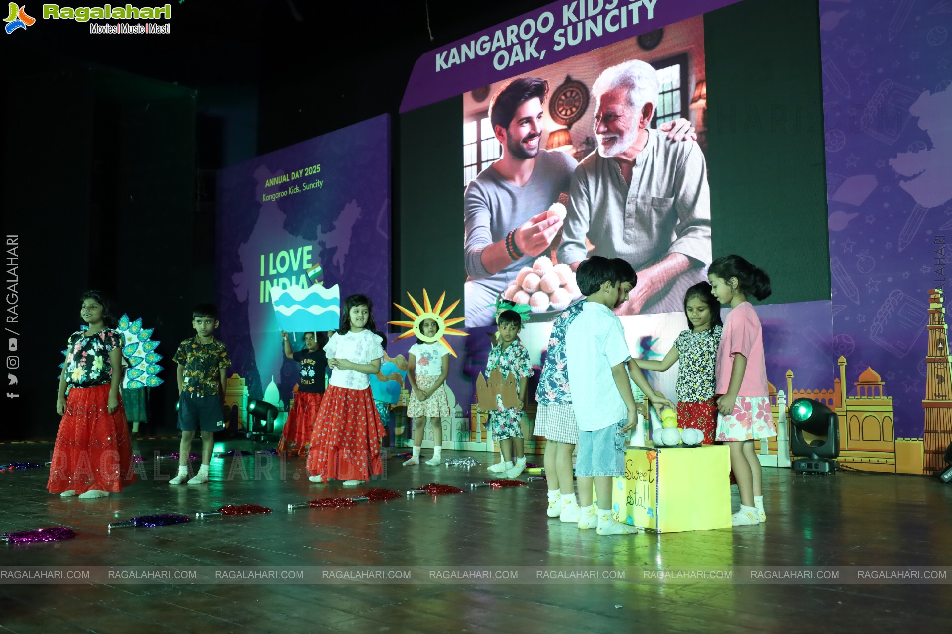 Kangaroo Kids-Suncity and Great Oak Annual Day 2025 @Taramathi Baradari