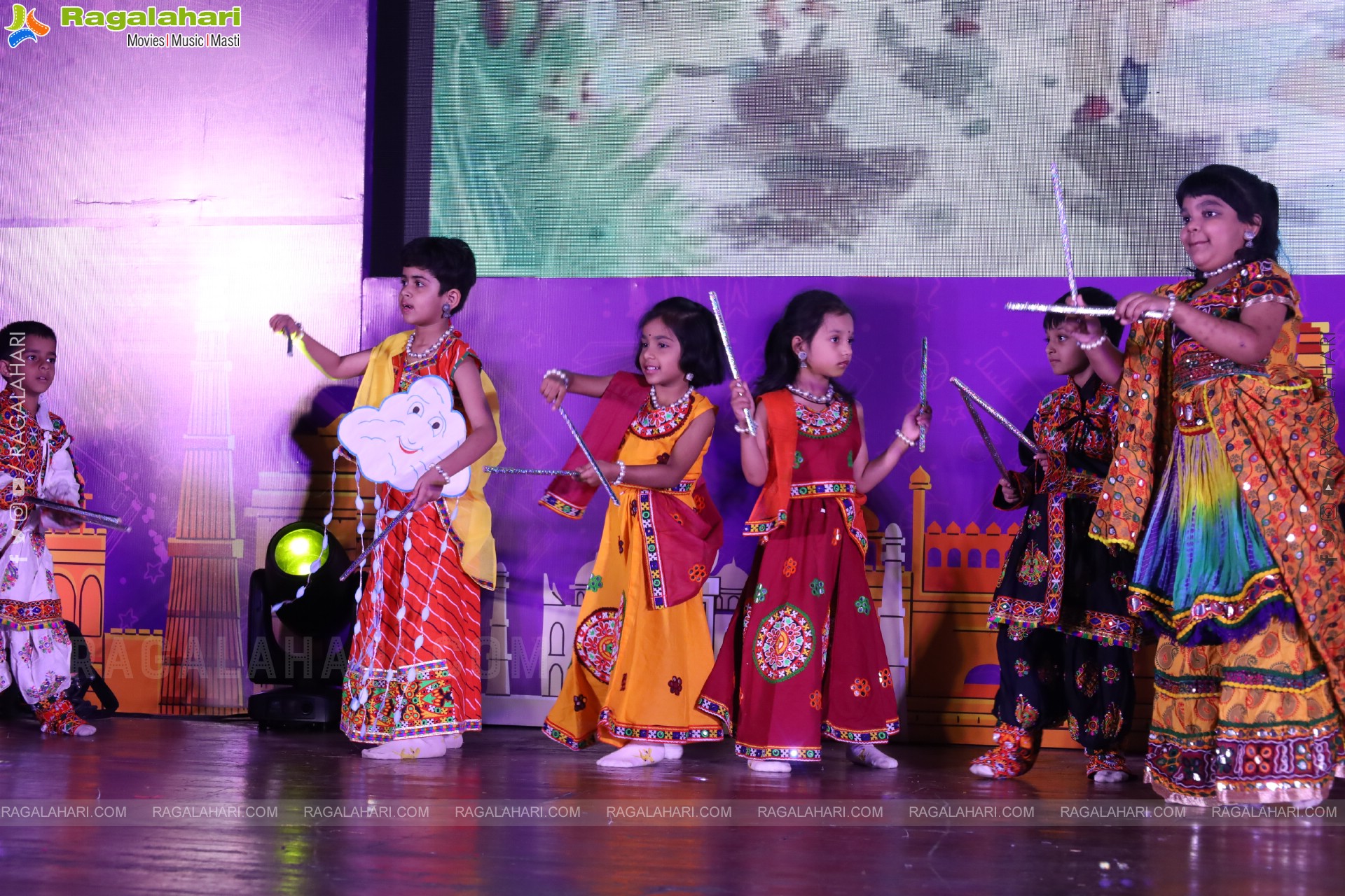 Kangaroo Kids-Suncity and Great Oak Annual Day 2025 @Taramathi Baradari