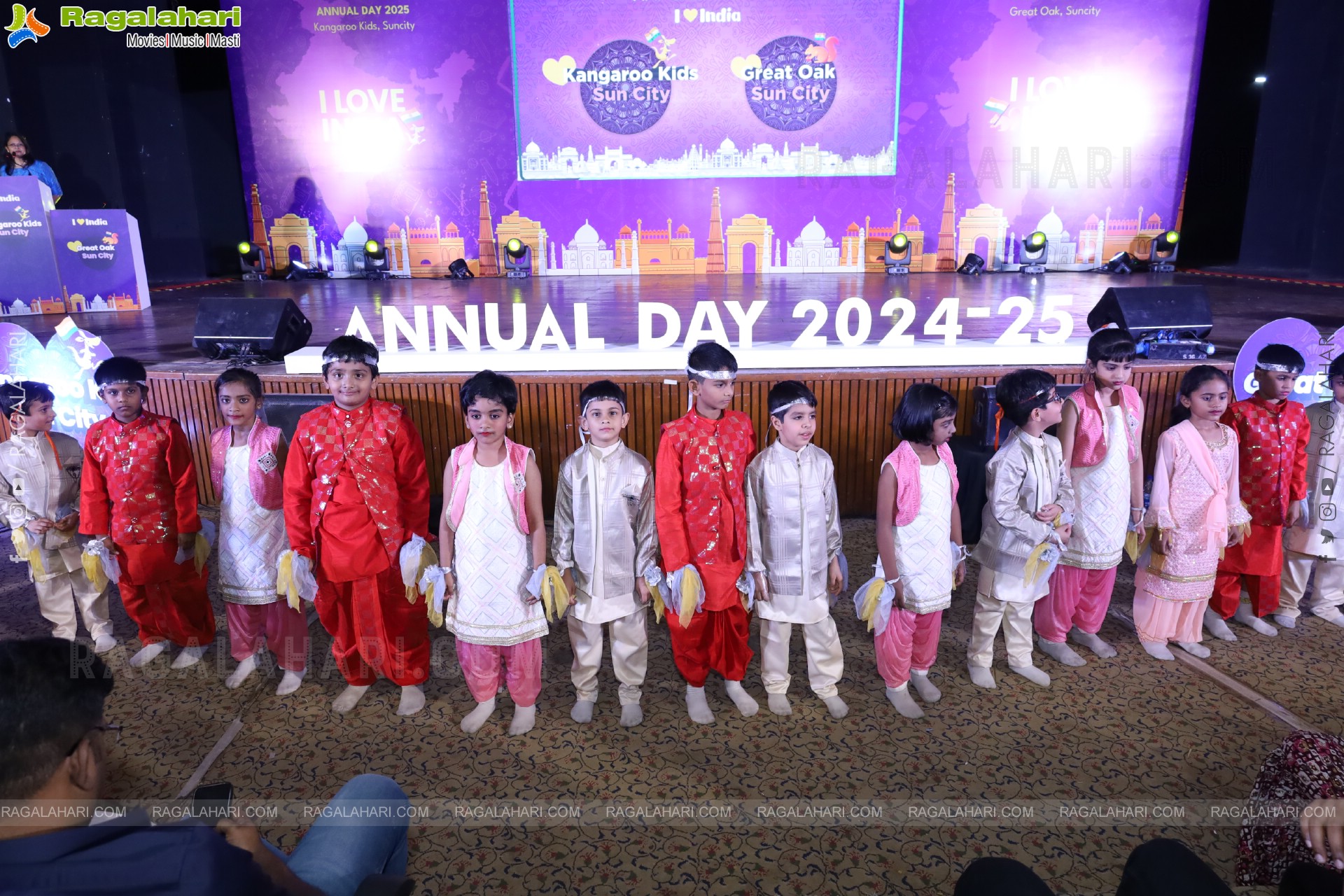 Kangaroo Kids-Suncity and Great Oak Annual Day 2025 @Taramathi Baradari