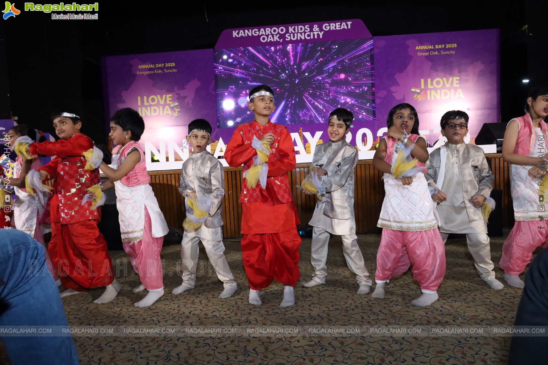 Kangaroo Kids-Suncity and Great Oak Annual Day 2025 @Taramathi Baradari