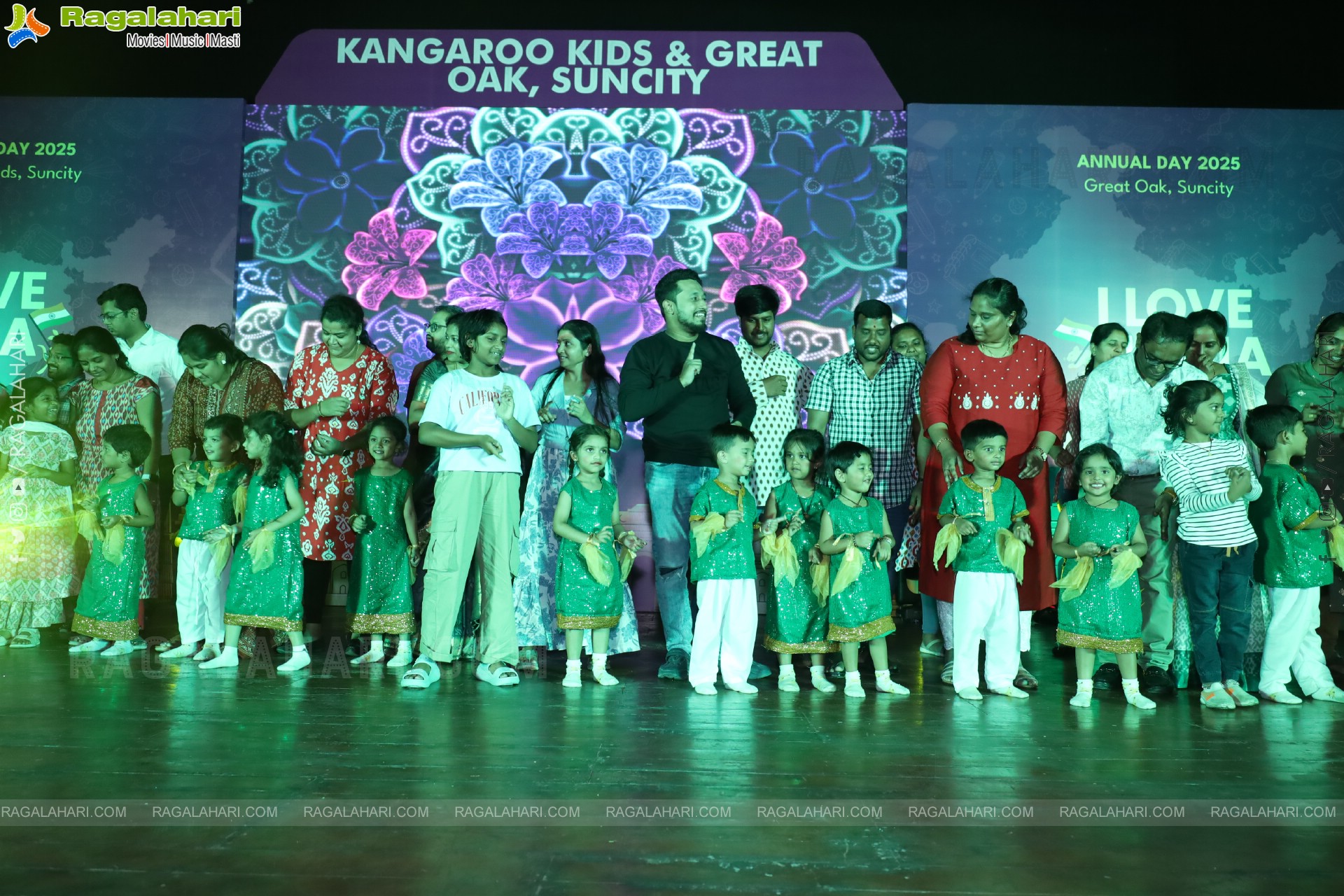 Kangaroo Kids-Suncity and Great Oak Annual Day 2025 @Taramathi Baradari