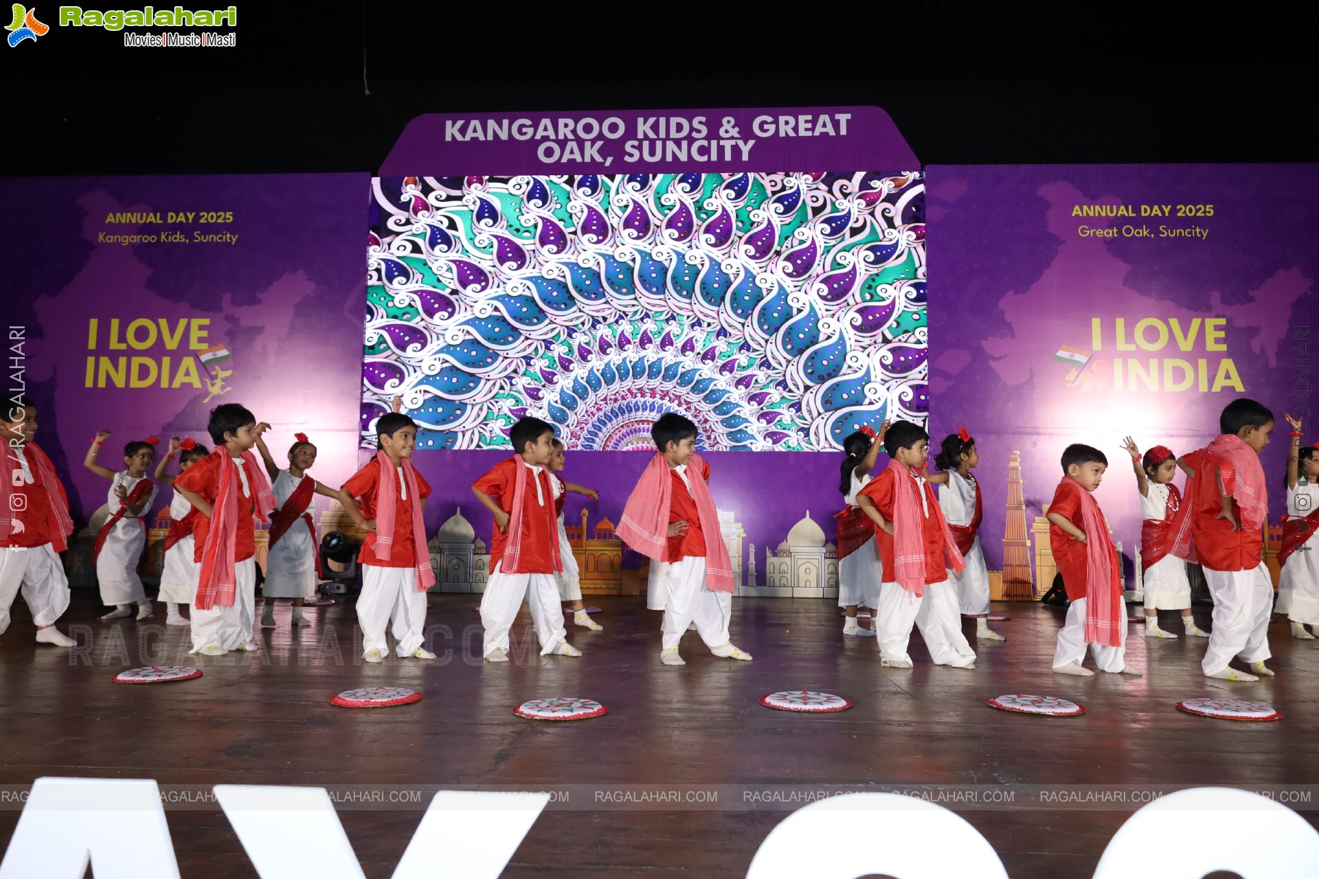 Kangaroo Kids-Suncity and Great Oak Annual Day 2025 @Taramathi Baradari