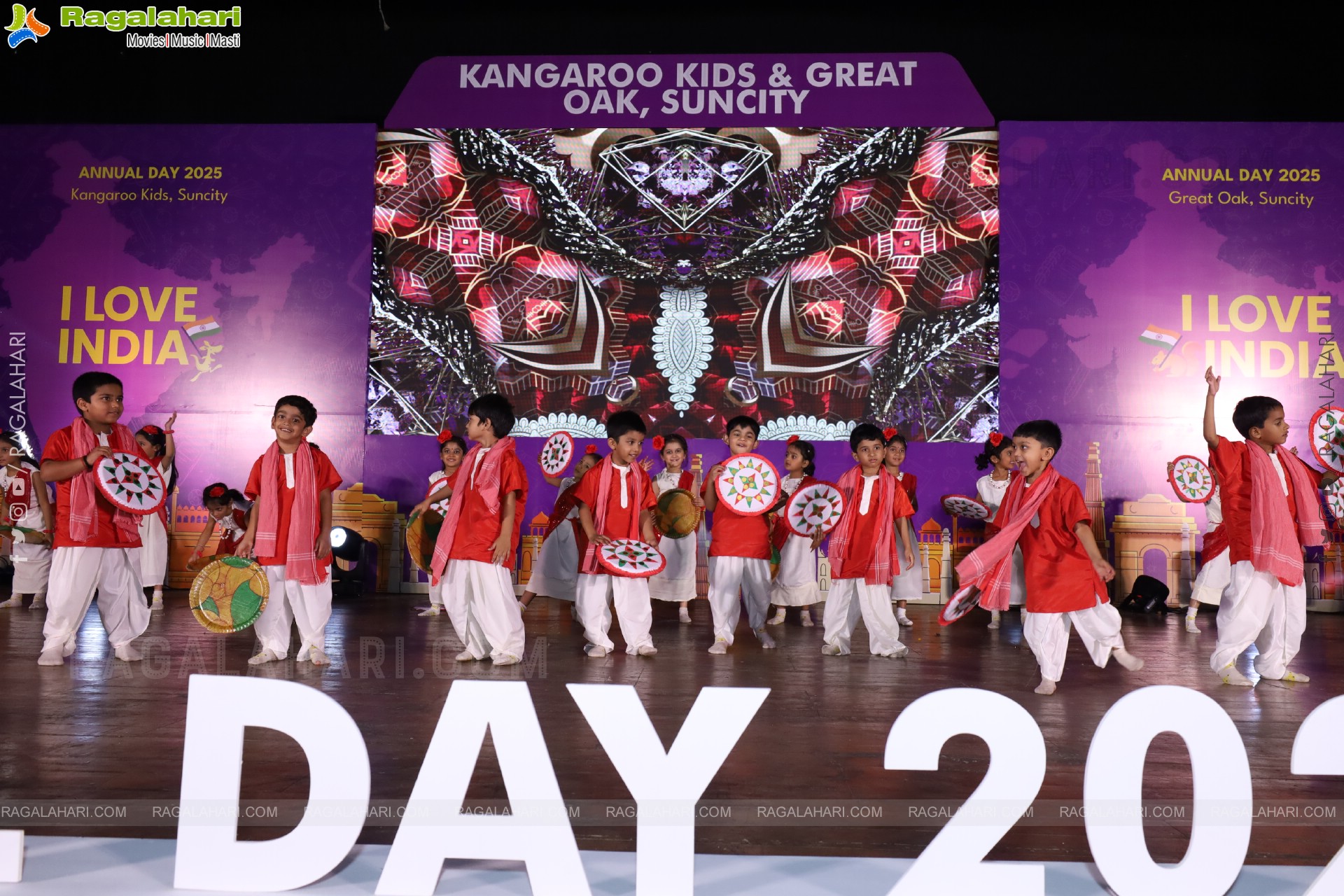 Kangaroo Kids-Suncity and Great Oak Annual Day 2025 @Taramathi Baradari