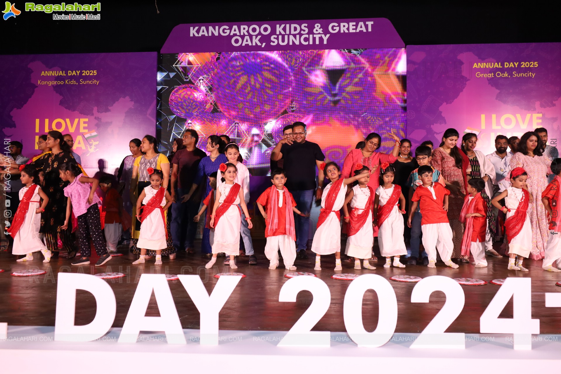 Kangaroo Kids-Suncity and Great Oak Annual Day 2025 @Taramathi Baradari