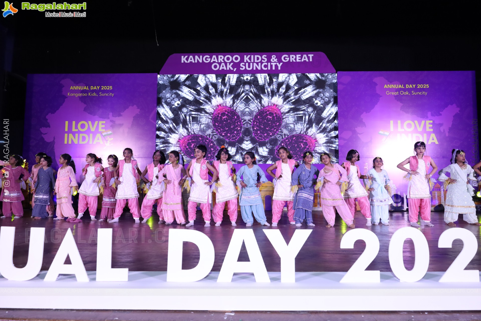 Kangaroo Kids-Suncity and Great Oak Annual Day 2025 @Taramathi Baradari