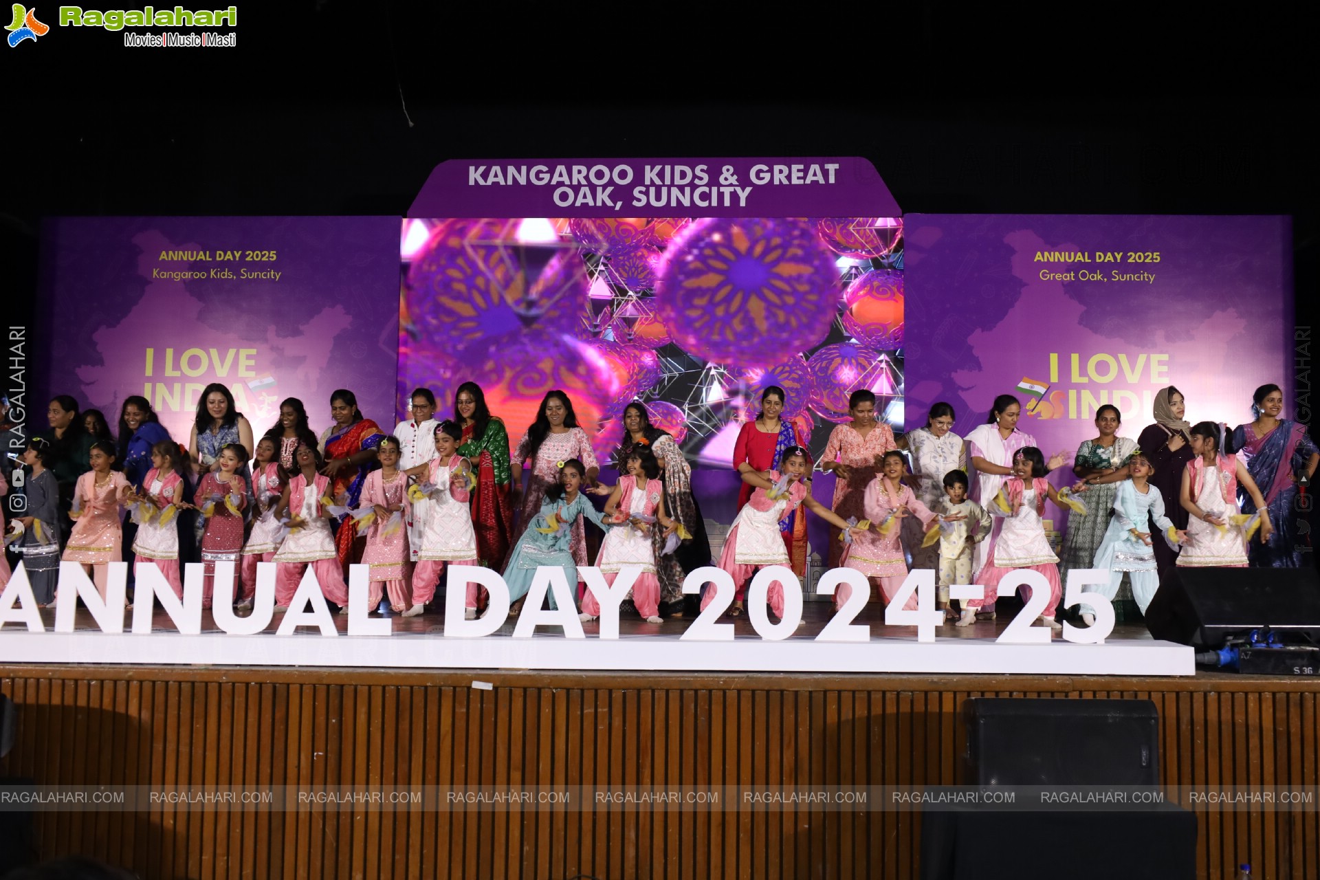 Kangaroo Kids-Suncity and Great Oak Annual Day 2025 @Taramathi Baradari