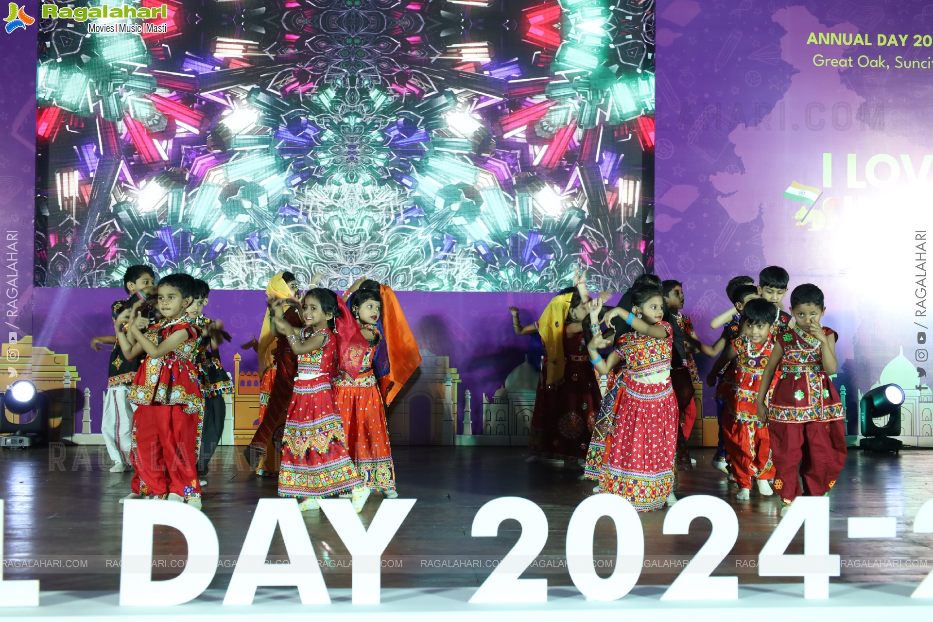 Kangaroo Kids-Suncity and Great Oak Annual Day 2025 @Taramathi Baradari