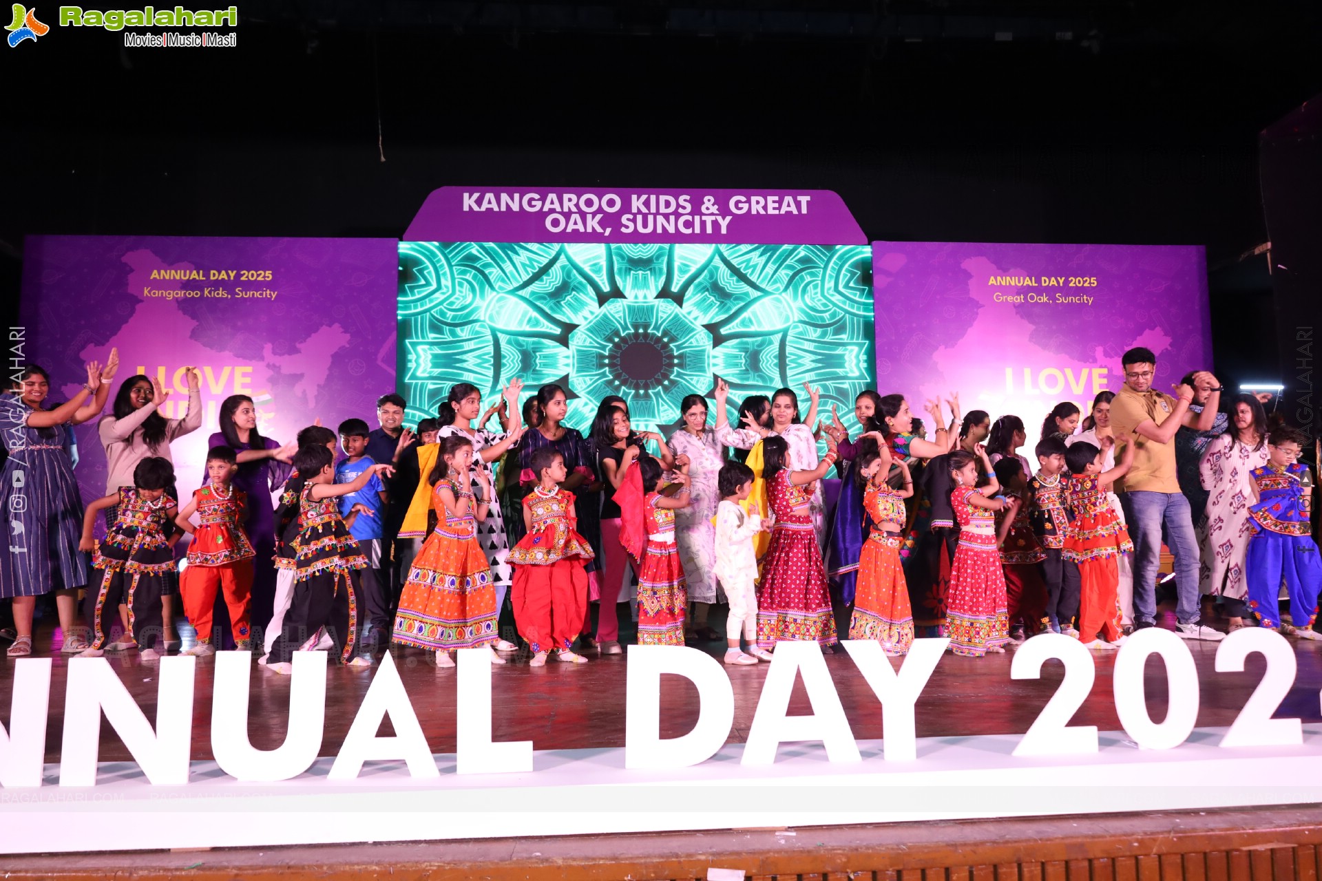 Kangaroo Kids-Suncity and Great Oak Annual Day 2025 @Taramathi Baradari