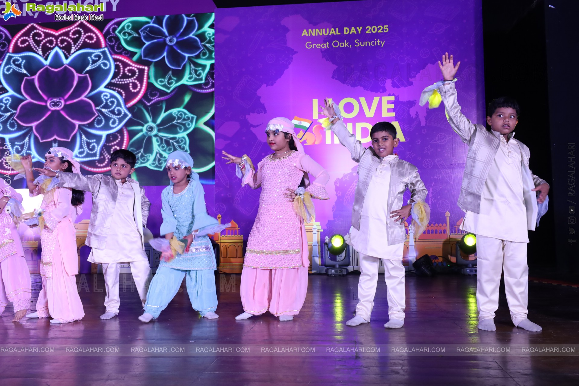 Kangaroo Kids-Suncity and Great Oak Annual Day 2025 @Taramathi Baradari