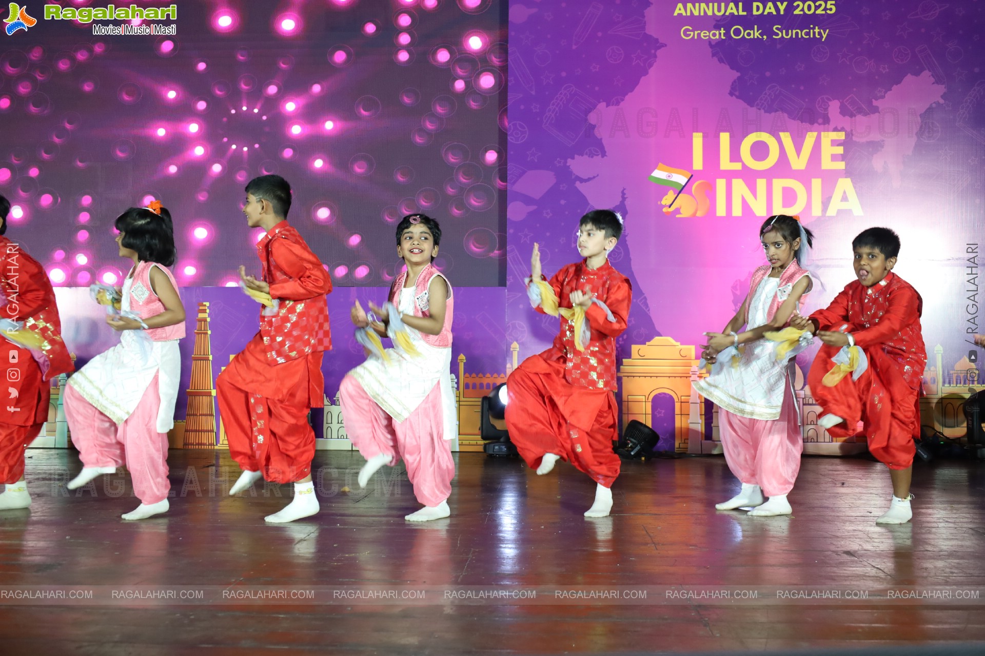 Kangaroo Kids-Suncity and Great Oak Annual Day 2025 @Taramathi Baradari