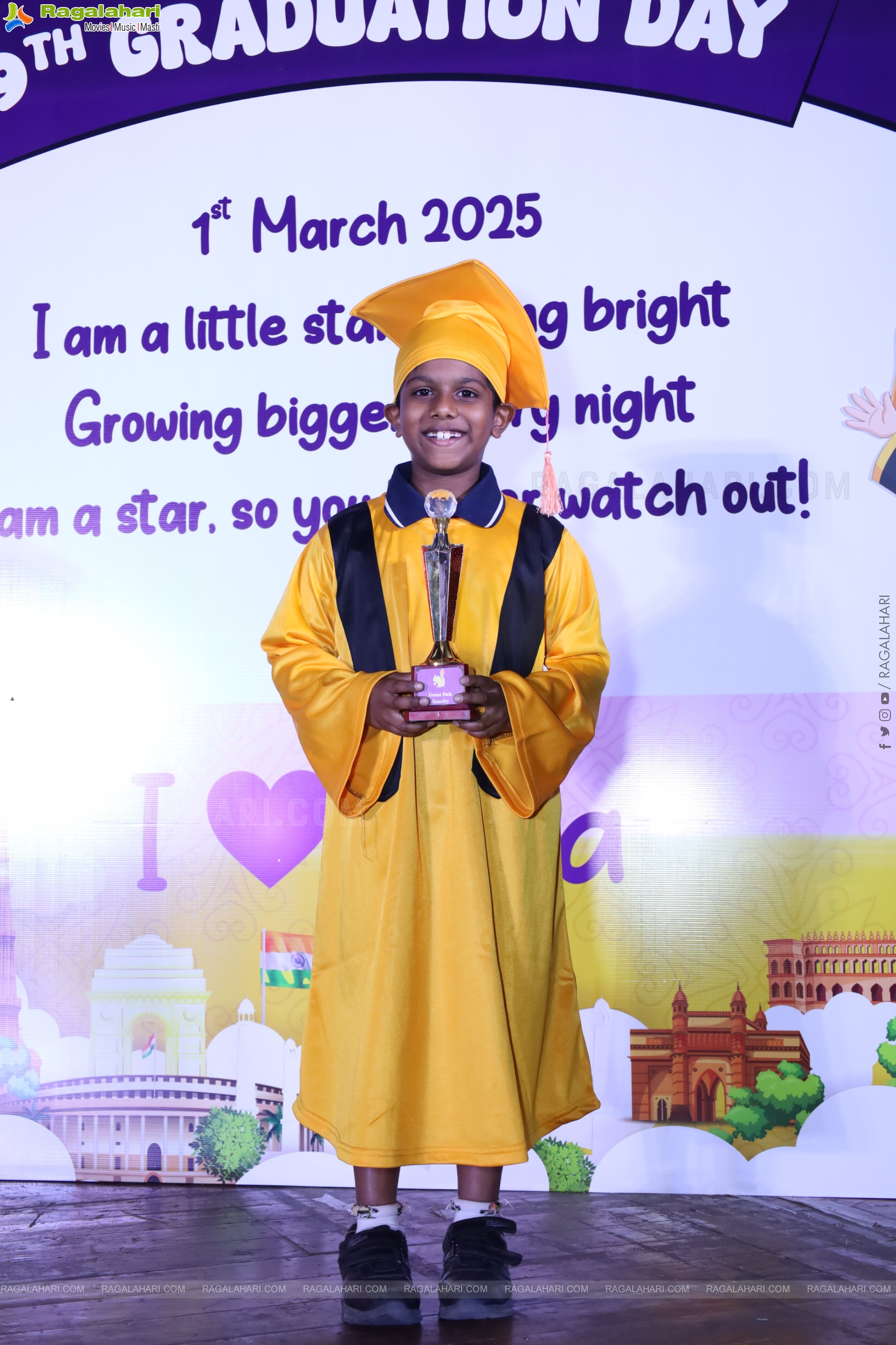 Kangaroo Kids-Suncity and Great Oak Annual Day 2025 @Taramathi Baradari