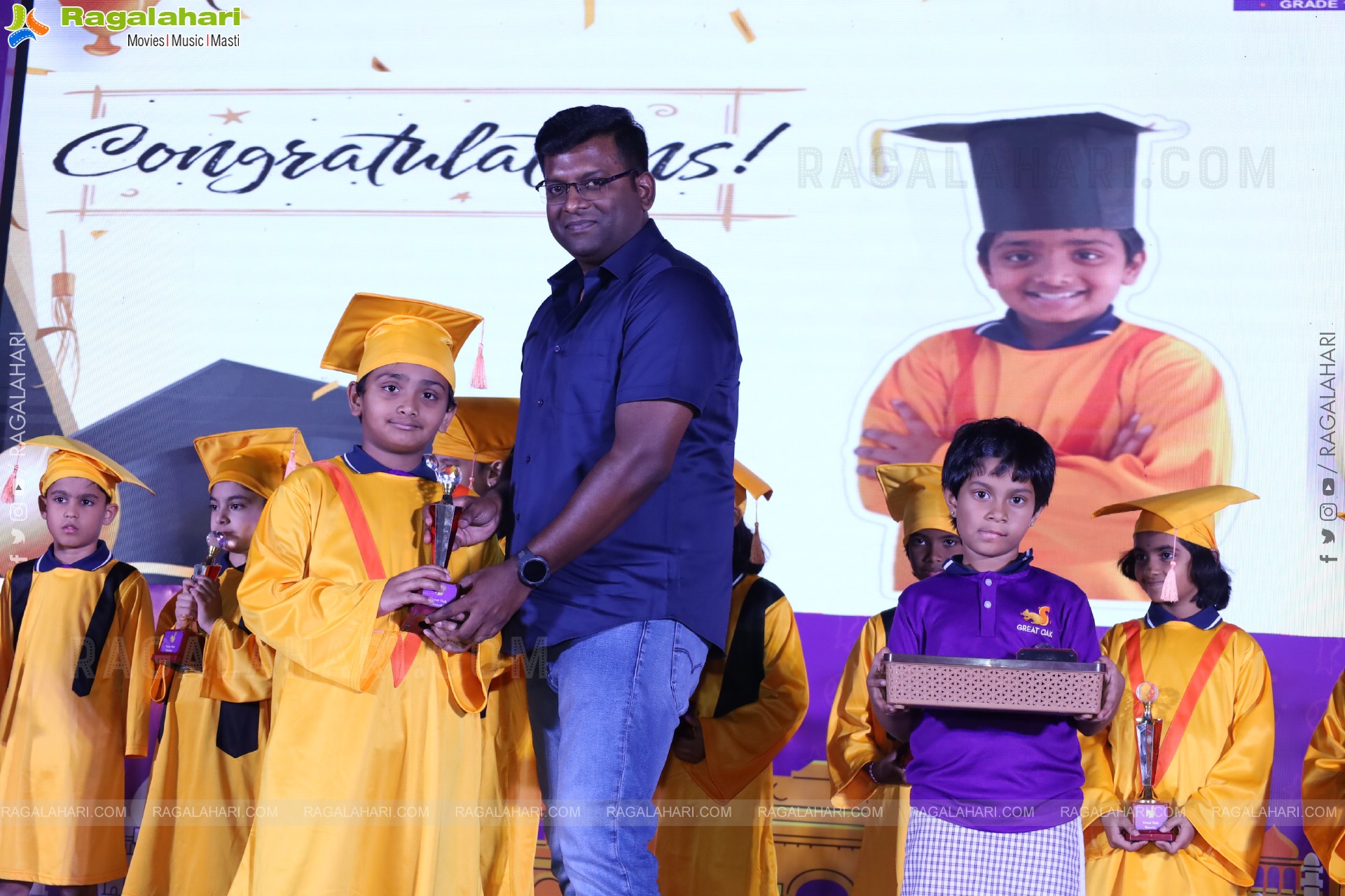 Kangaroo Kids-Suncity and Great Oak Annual Day 2025 @Taramathi Baradari