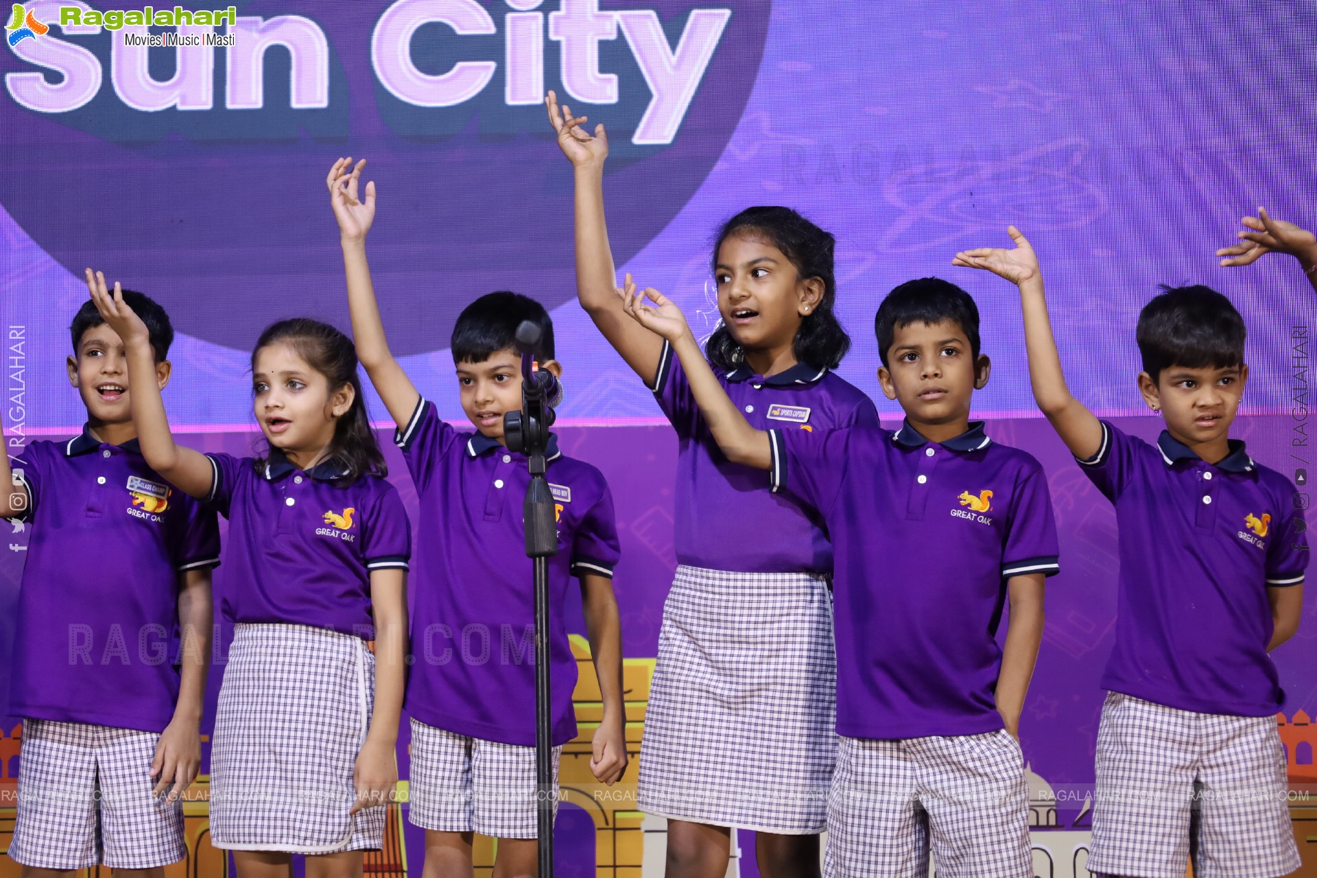 Kangaroo Kids-Suncity and Great Oak Annual Day 2025 @Taramathi Baradari