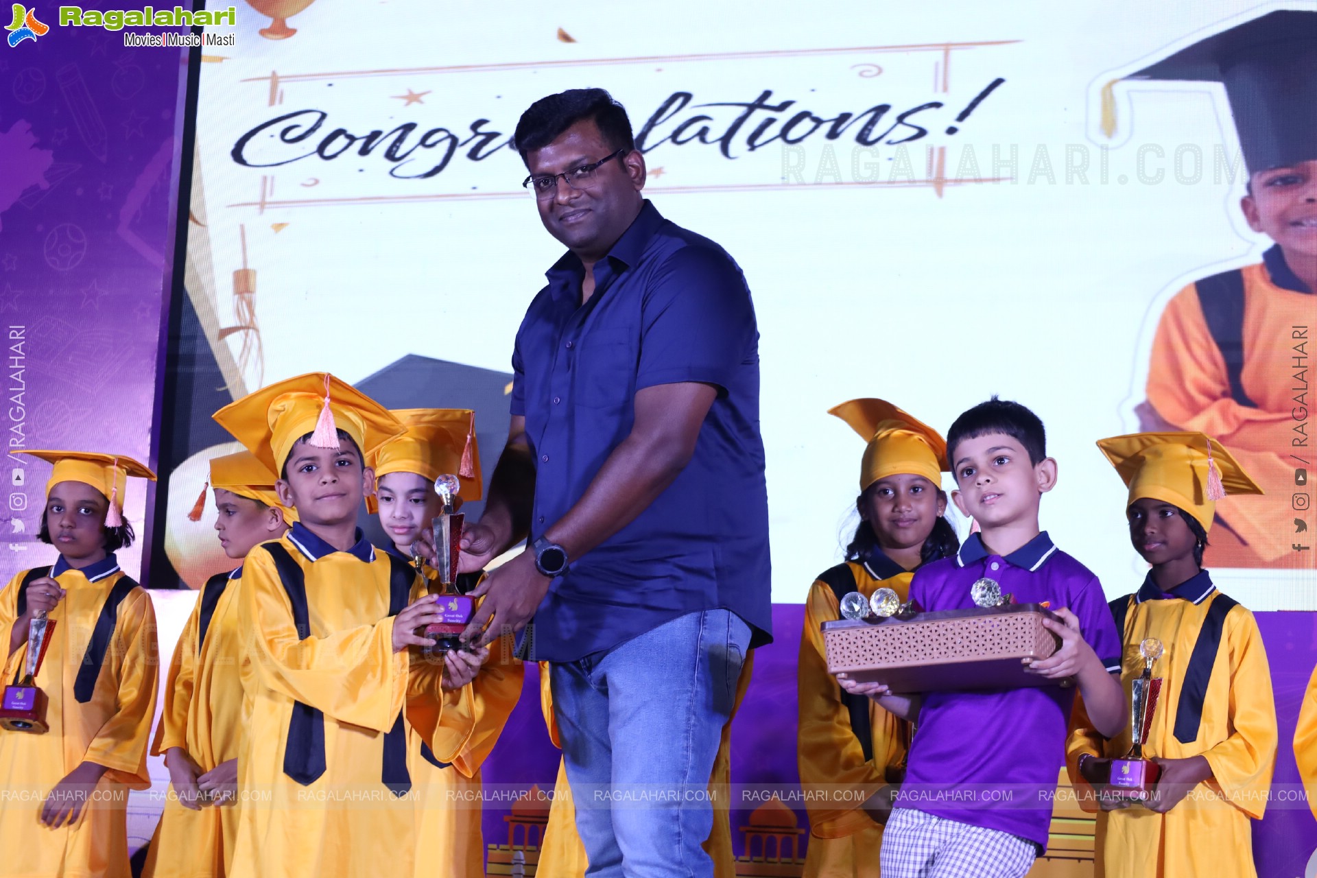 Kangaroo Kids-Suncity and Great Oak Annual Day 2025 @Taramathi Baradari