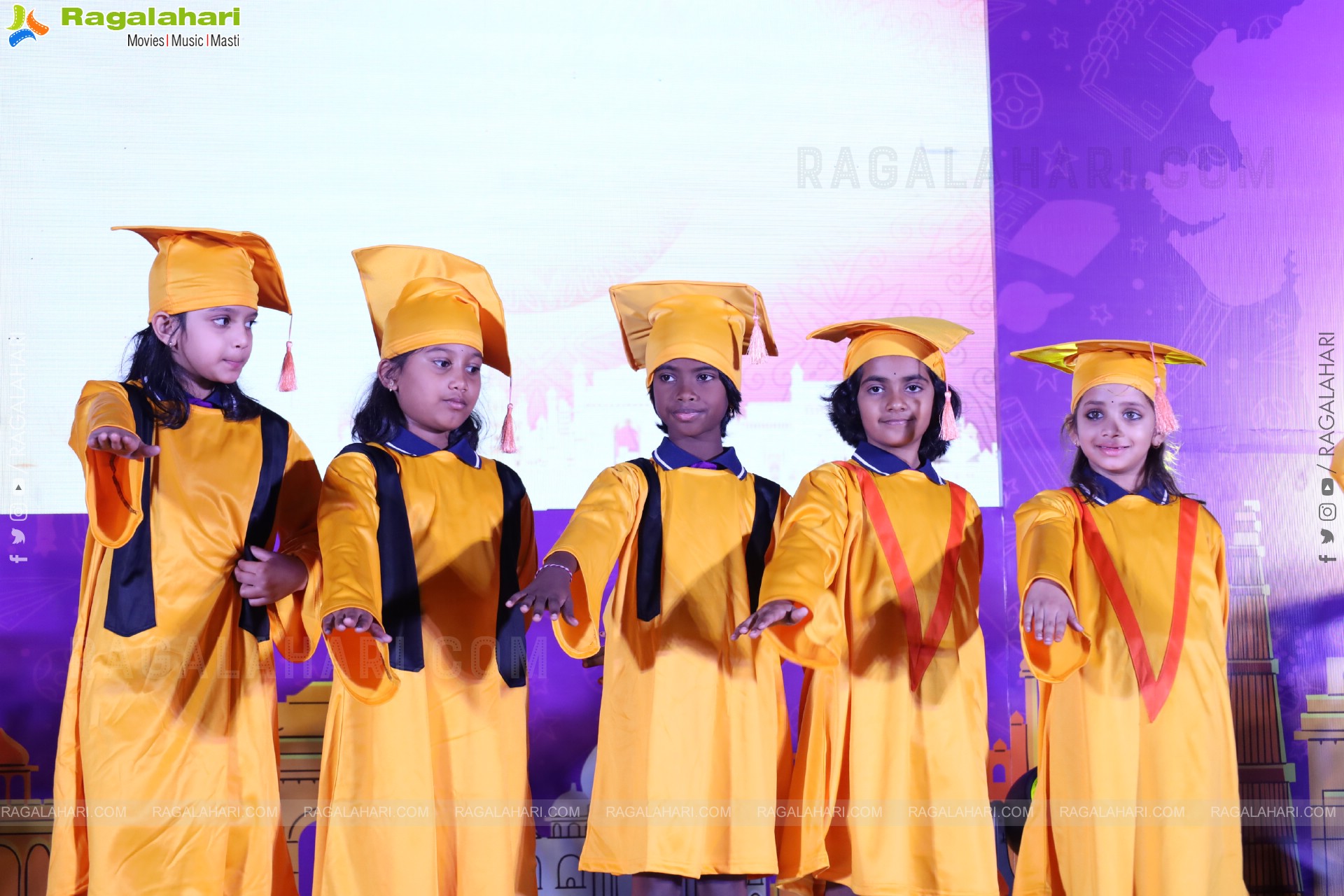 Kangaroo Kids-Suncity and Great Oak Annual Day 2025 @Taramathi Baradari