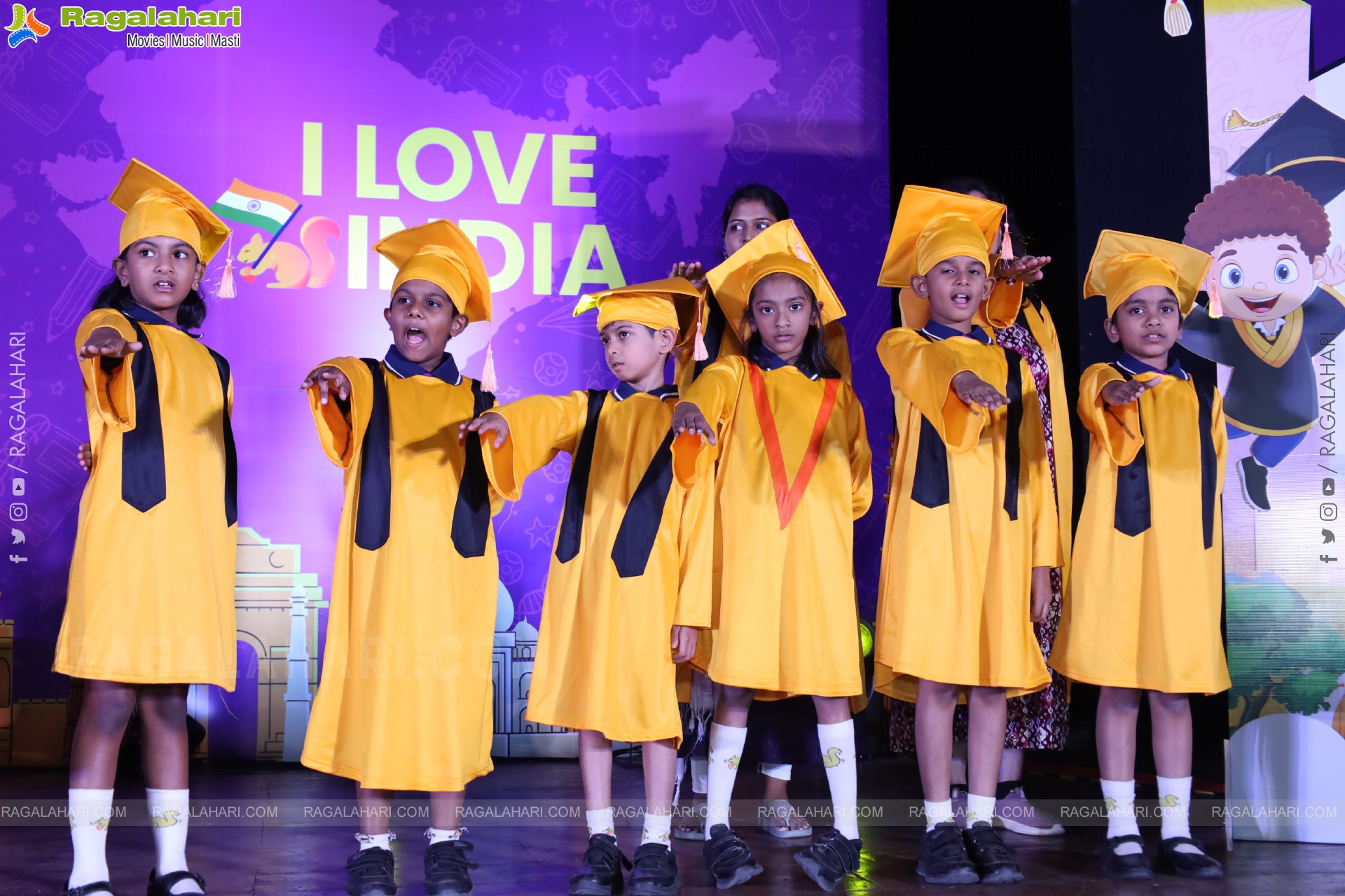 Kangaroo Kids-Suncity and Great Oak Annual Day 2025 @Taramathi Baradari