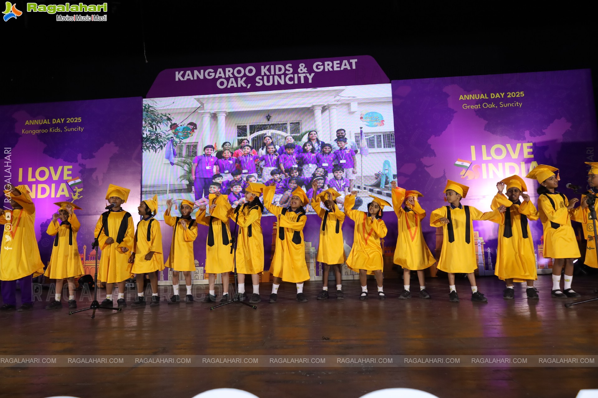 Kangaroo Kids-Suncity and Great Oak Annual Day 2025 @Taramathi Baradari