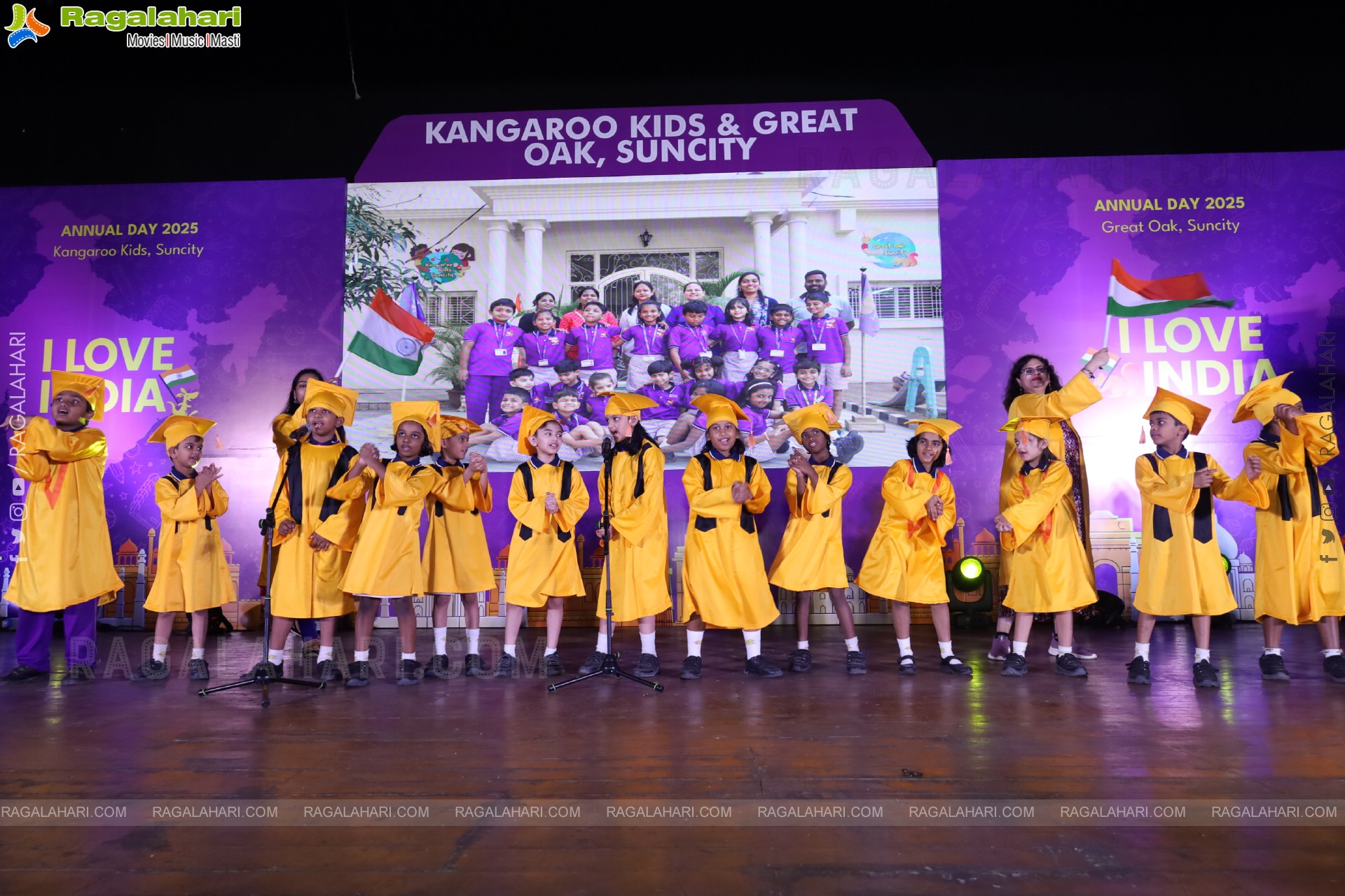 Kangaroo Kids-Suncity and Great Oak Annual Day 2025 @Taramathi Baradari