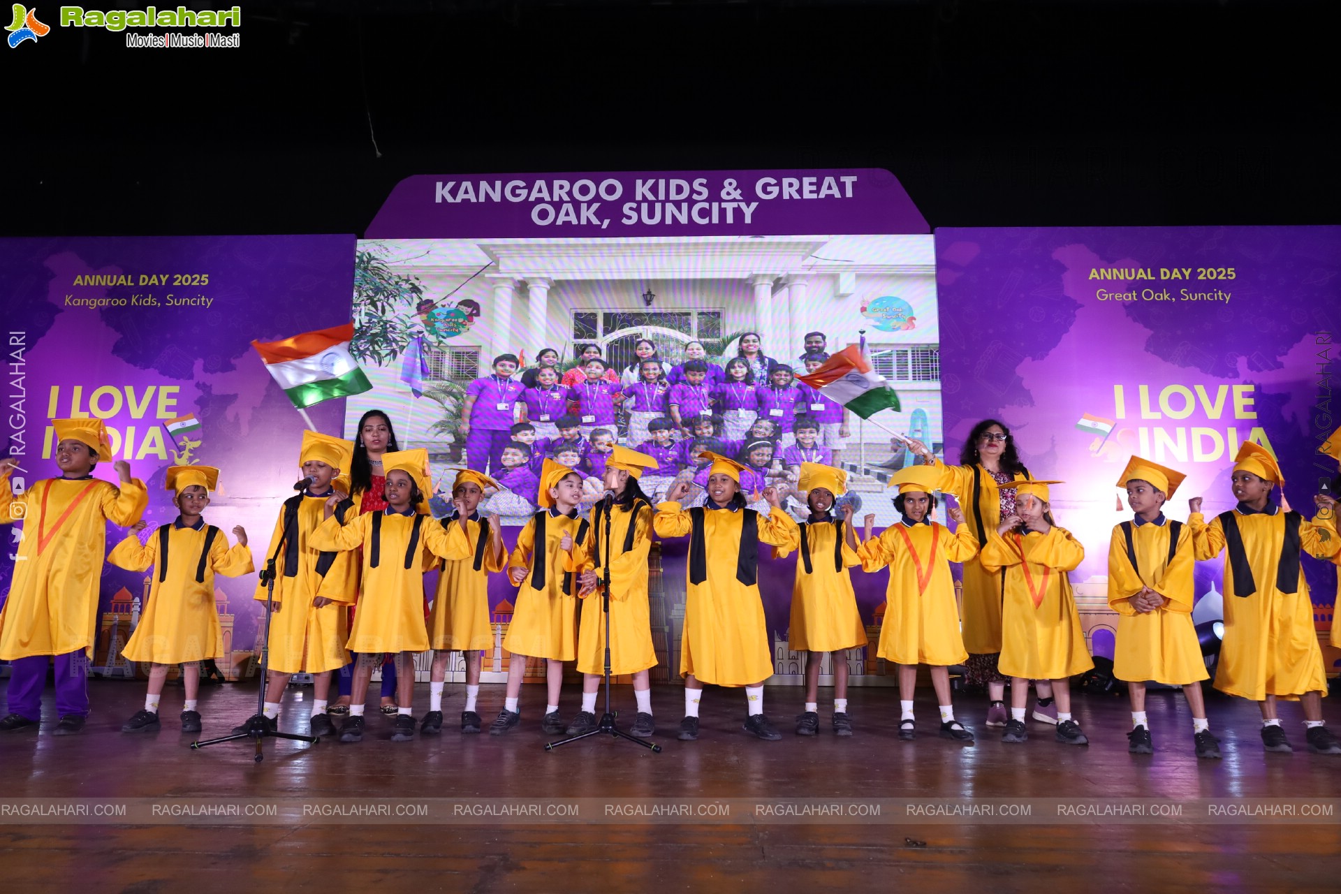 Kangaroo Kids-Suncity and Great Oak Annual Day 2025 @Taramathi Baradari