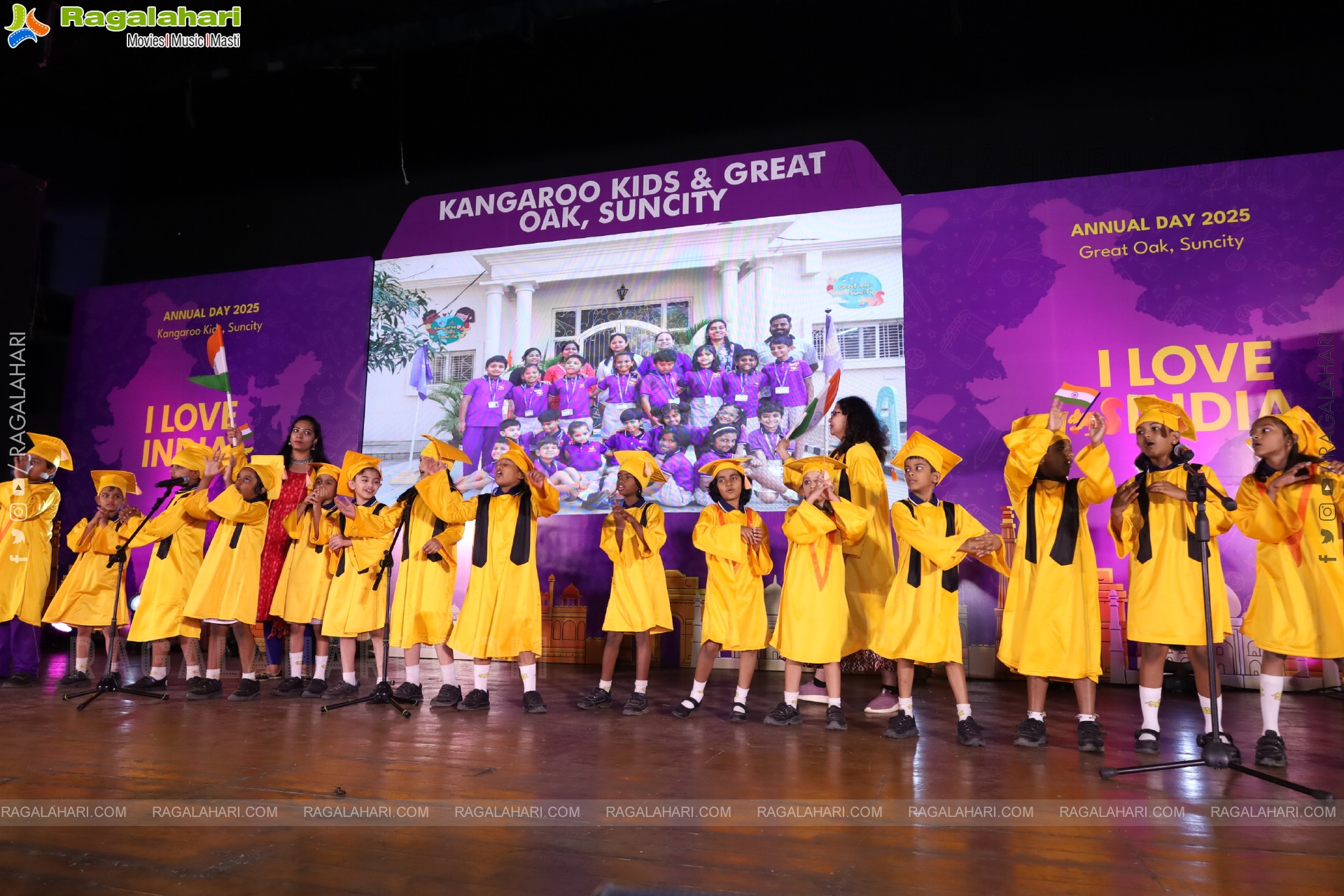 Kangaroo Kids-Suncity and Great Oak Annual Day 2025 @Taramathi Baradari