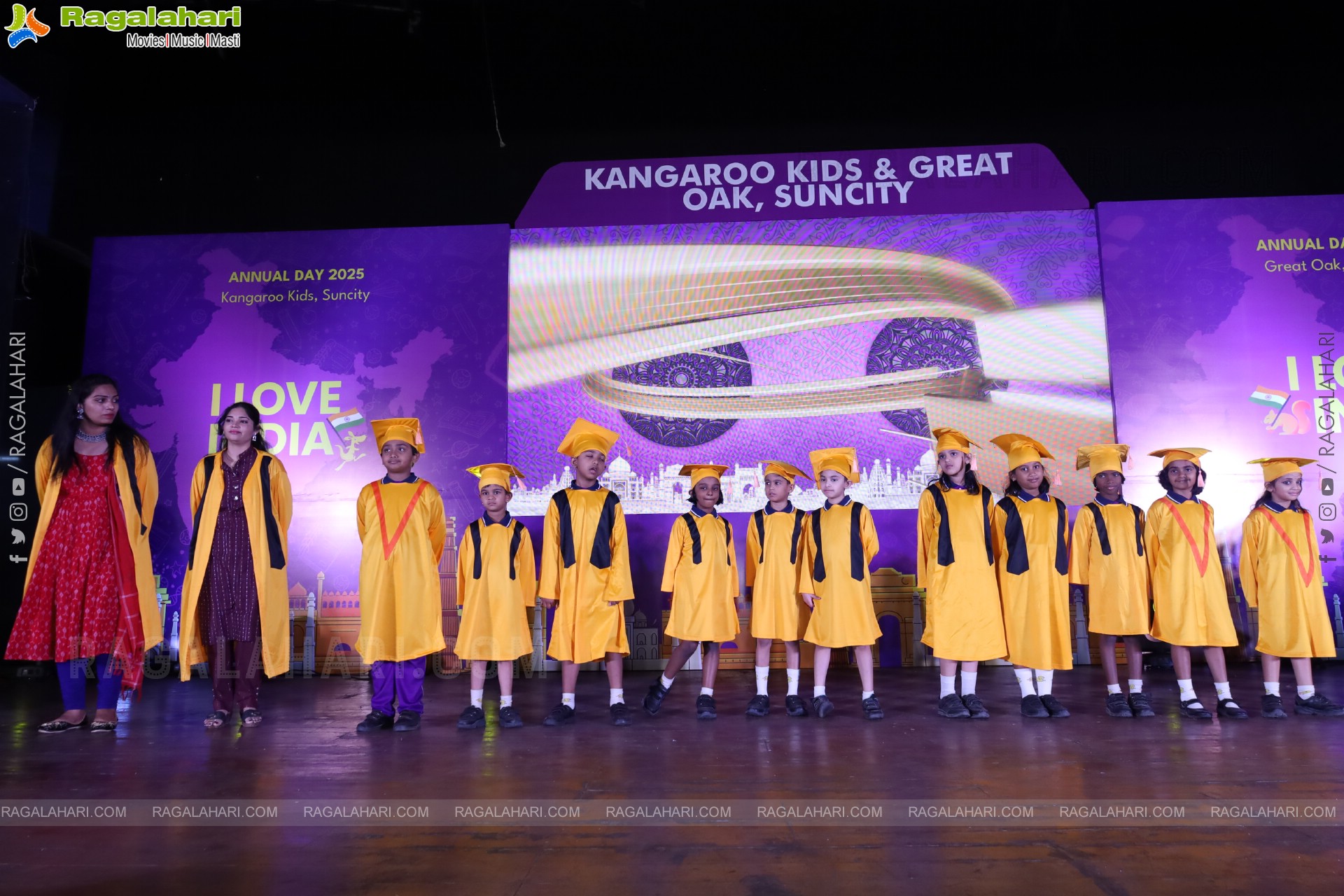 Kangaroo Kids-Suncity and Great Oak Annual Day 2025 @Taramathi Baradari