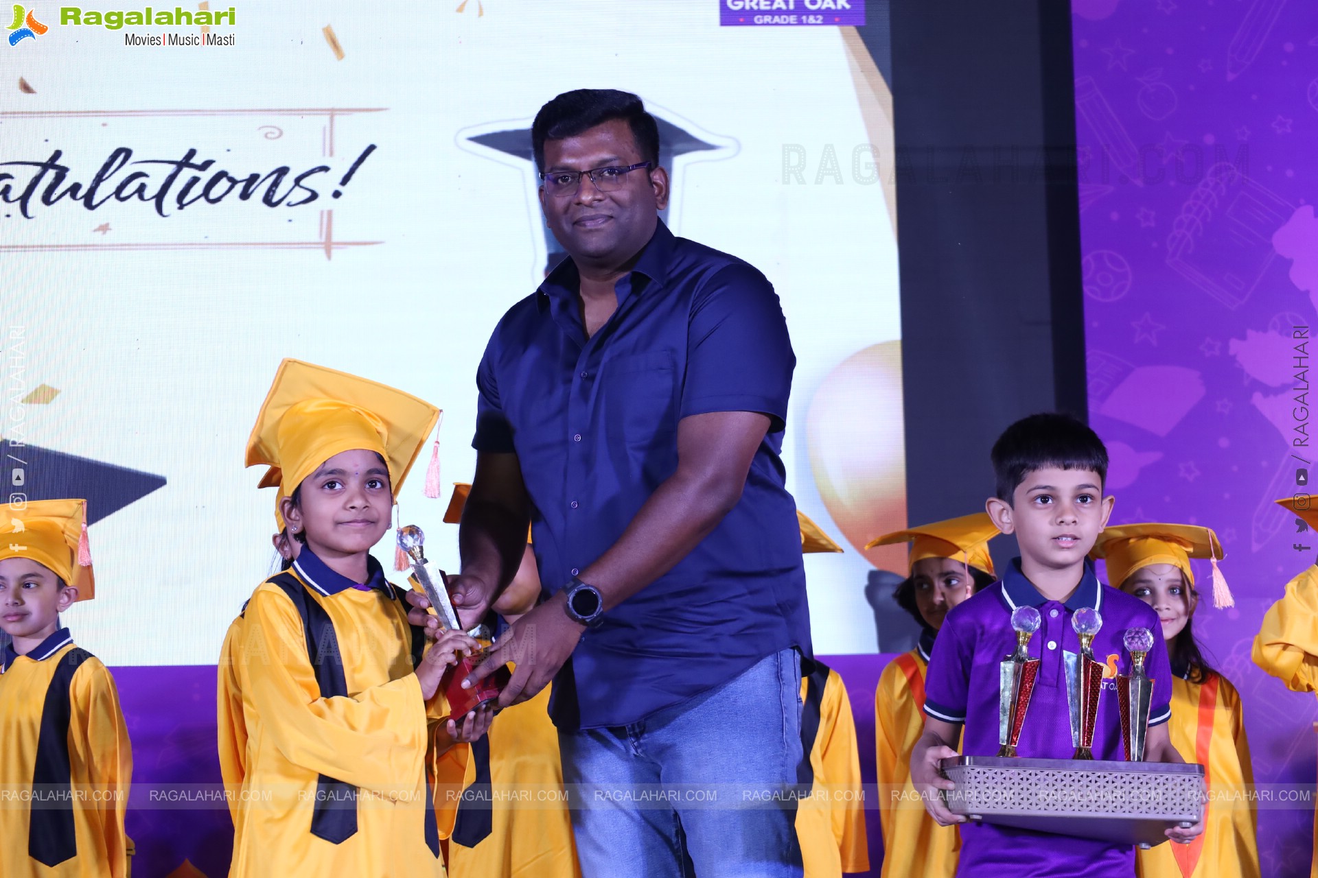 Kangaroo Kids-Suncity and Great Oak Annual Day 2025 @Taramathi Baradari