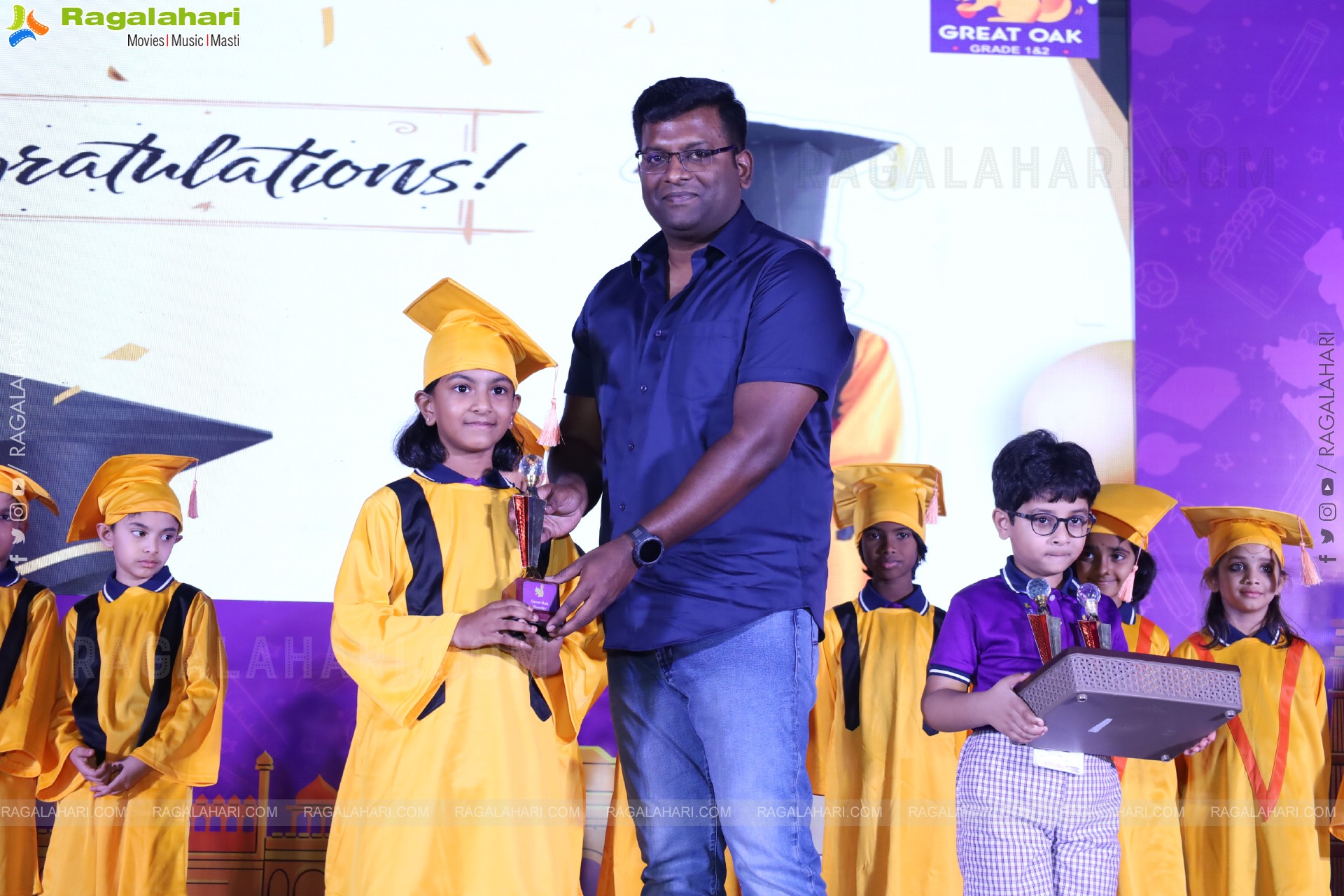 Kangaroo Kids-Suncity and Great Oak Annual Day 2025 @Taramathi Baradari