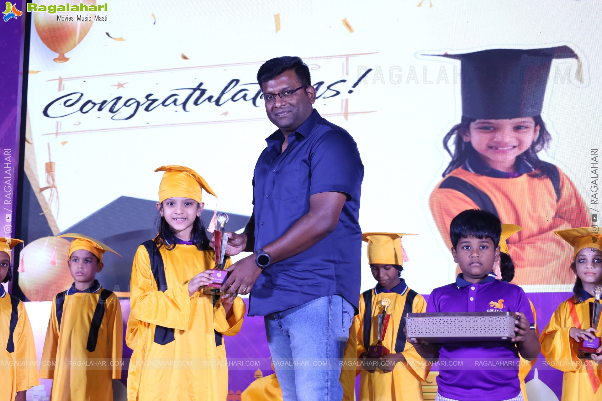 Kangaroo Kids-Suncity and Great Oak Annual Day 2025 @Taramathi Baradari