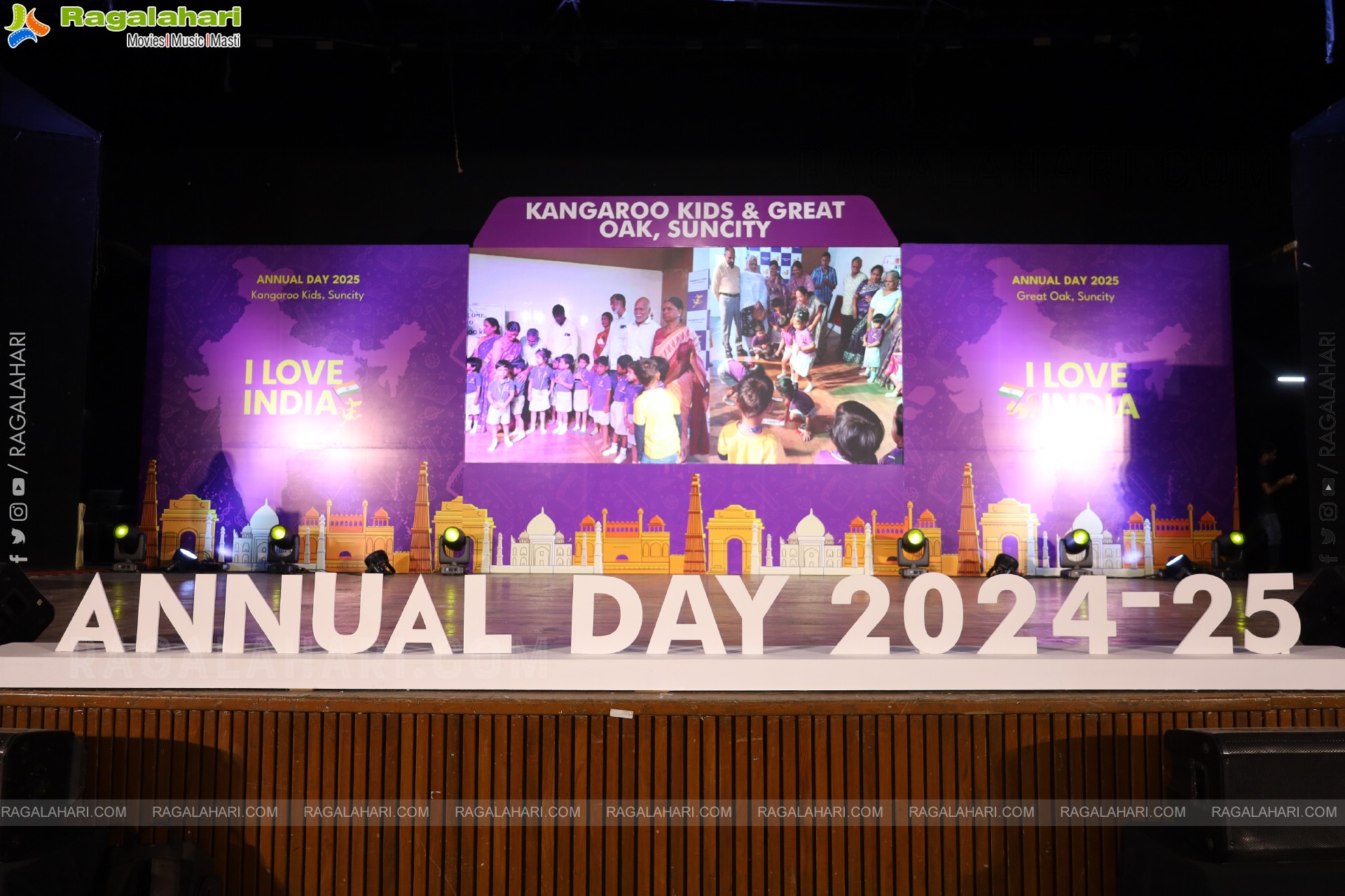 Kangaroo Kids-Suncity and Great Oak Annual Day 2025 @Taramathi Baradari