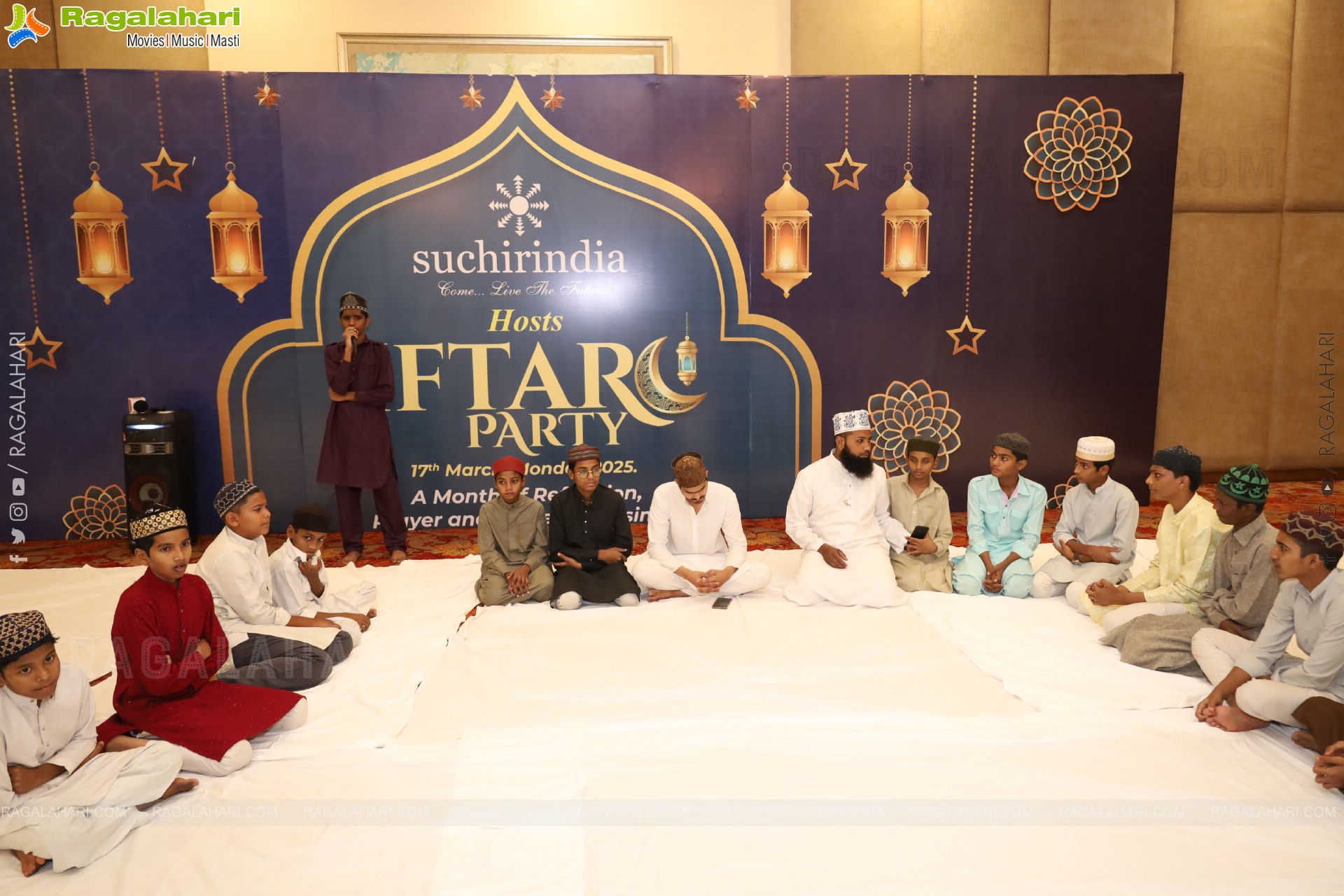 Suchirindia Dr. Lion Kiron Hosted iftar Party at Radisson Blu Hotel, Banjara Hills