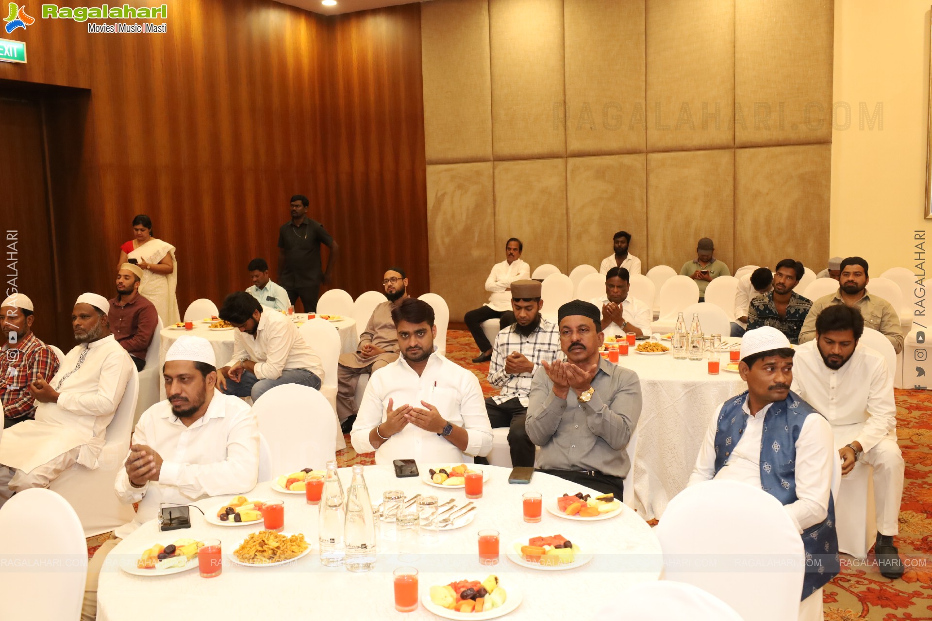 Suchirindia Dr. Lion Kiron Hosted iftar Party at Radisson Blu Hotel, Banjara Hills