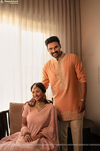 Bellamkonda Sai Srinivas and Kavya Reddy's Roka Ceremony 