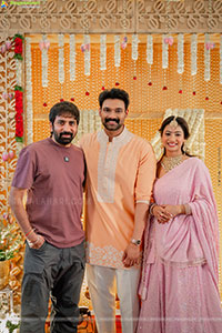 Bellamkonda Sai Srinivas and Kavya Reddy's Roka Ceremony 