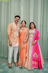 Bellamkonda Sai Srinivas and Kavya Reddy's Roka Ceremony 