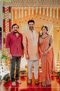 Bellamkonda Sai Srinivas and Kavya Reddy's Roka Ceremony 