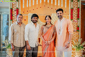 Bellamkonda Sai Srinivas and Kavya Reddy's Roka Ceremony 