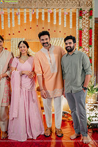 Bellamkonda Sai Srinivas and Kavya Reddy's Roka Ceremony 