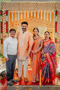 Bellamkonda Sai Srinivas and Kavya Reddy's Roka Ceremony 
