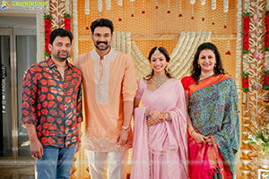 Bellamkonda Sai Srinivas and Kavya Reddy's Roka Ceremony 