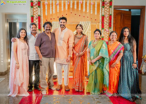 Bellamkonda Sai Srinivas and Kavya Reddy's Roka Ceremony 