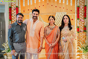 Bellamkonda Sai Srinivas and Kavya Reddy's Roka Ceremony 