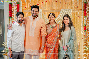 Bellamkonda Sai Srinivas and Kavya Reddy's Roka Ceremony 