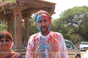 His Highness Nawab Raunaq Yar Khan's Holi Celebrations