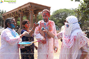 His Highness Nawab Raunaq Yar Khan's Holi Celebrations
