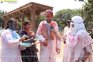 His Highness Nawab Raunaq Yar Khan's Holi Celebrations