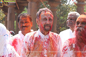 His Highness Nawab Raunaq Yar Khan's Holi Celebrations