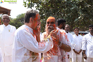 His Highness Nawab Raunaq Yar Khan's Holi Celebrations
