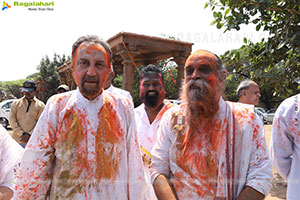 His Highness Nawab Raunaq Yar Khan's Holi Celebrations