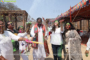 His Highness Nawab Raunaq Yar Khan's Holi Celebrations